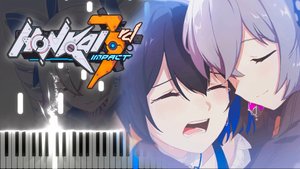 Azure Waters (Honkai Impact 3) - Synthesia / КАВЕР НА ПИАНИНО