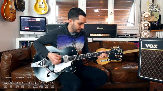 Vox AC15 C1 - Démo d'ampli смотреть онлайн