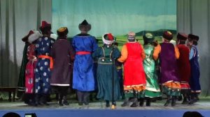 "Ехор", исполняет - народный фольклорный хор "Магтаал". 2015 год