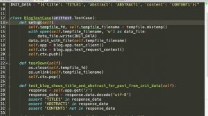 Веб-программирование на Физтехе, лекция 5, часть 2: тестирование Flask-приложений