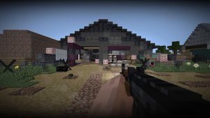 ОБЗОР МОДА НА ОРУЖИЕ | MINECRAFT PE 1.20.50+.