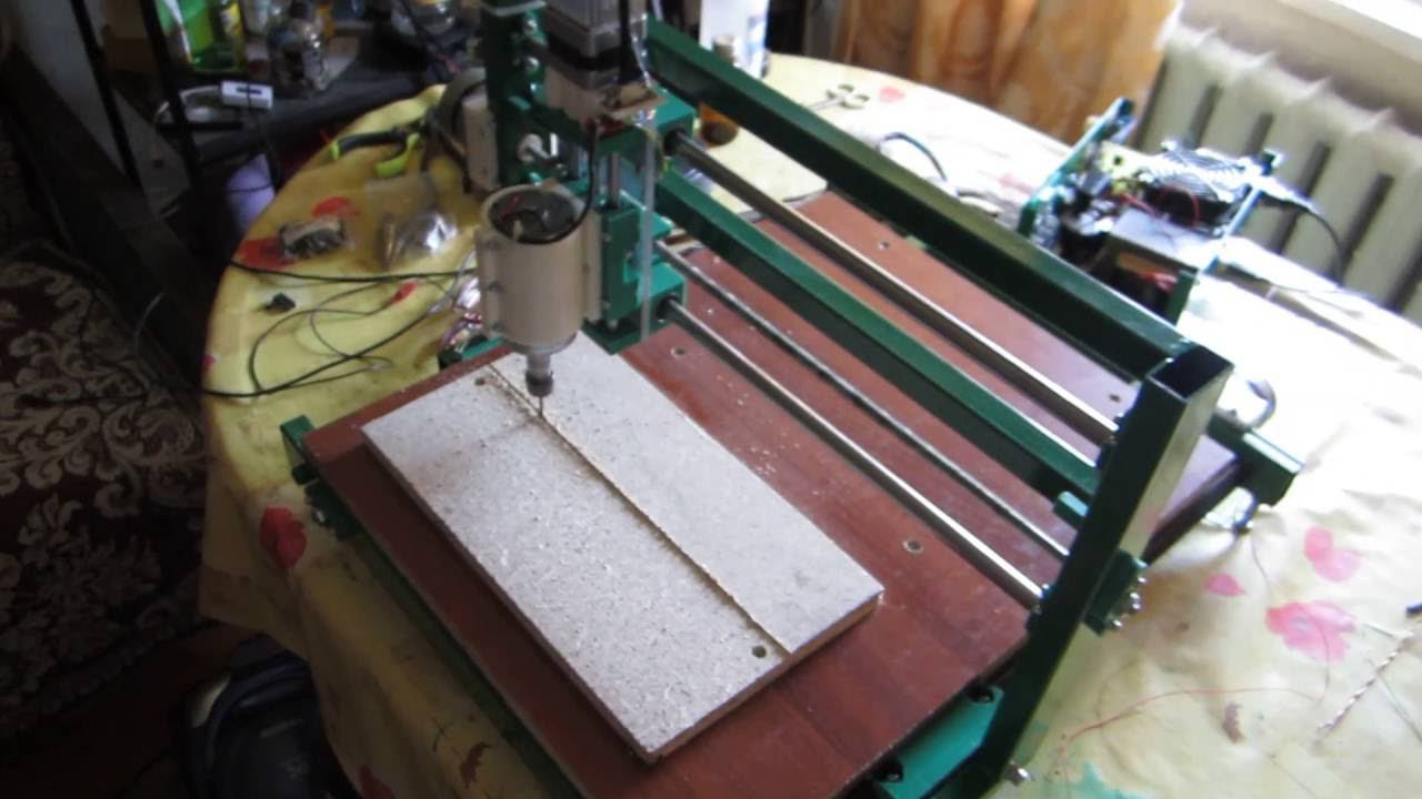 (cnc) фрезеровка стола