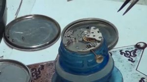 ремонт репассаж часов Восток 18 камней механизм калибр 2234