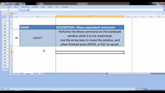 CTRL F7 key KA USE HAI excel ME смотреть онлайн