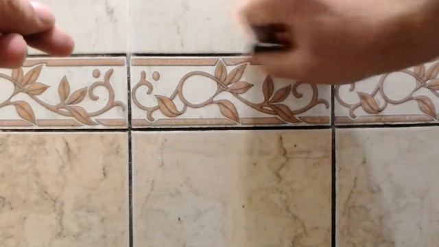 Плесень в ванной. На швах между плиткой. Как удалить. смотреть онлайн