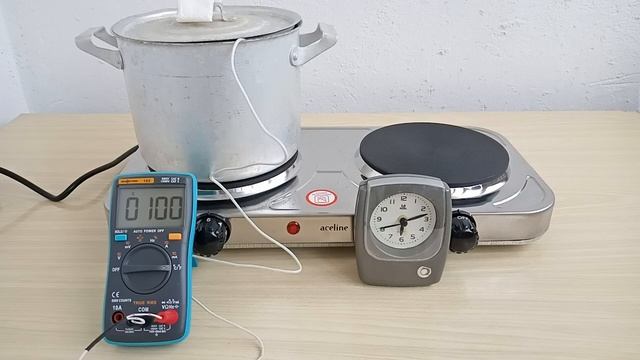 Тест №1 электроплиты Aceline CP-020ss смотреть онлайн