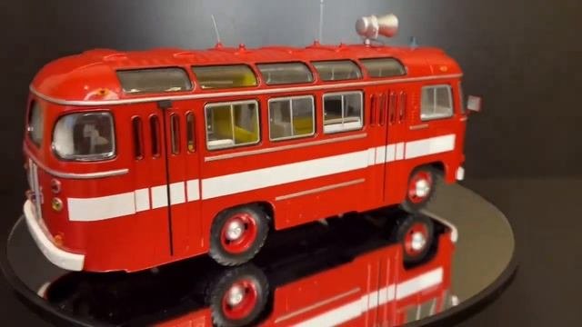 Пожарная машина. Модель пожарной машины.АС-5(672) г.Ленинграда 80-е годы.
