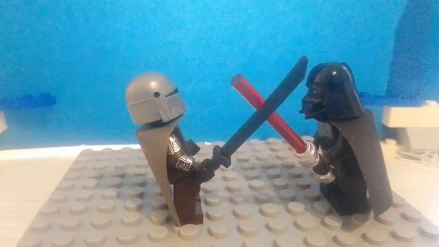 Lego star warsanimation Darth Vader VS Mandalirian Лего звёздные воины анимация Дарт Вейдер VS манд смотреть онлайн