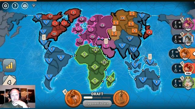 Team On The Greedy Player!  Classic Fixed!  Risk Global Domination!