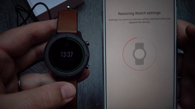 Amazfit GTR 47mm [Unboxing and first time SET UP] Xiaomi Huami Aluminium smartwatch sportsband смотреть онлайн