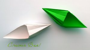 Оригами кораблик из бумаги | Оригами лодка | Origami Paper Boat