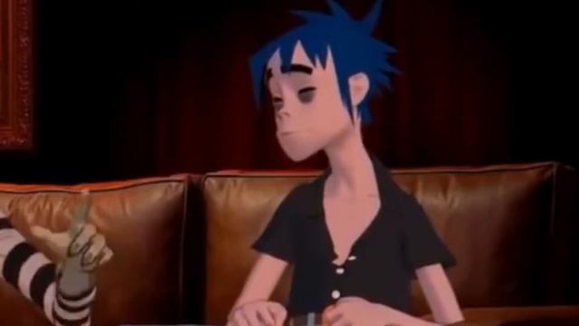 murdoc and 2D on crack for 3 minutes straight
