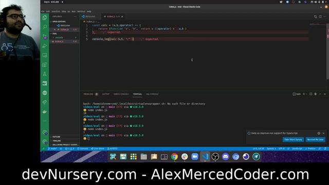 AM Coder - Javascript: eval vs the Function constructor (don't use eval) смотреть онлайн