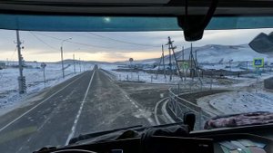 Даурские степи.Едем на границу.VOLVO FH 540 POV