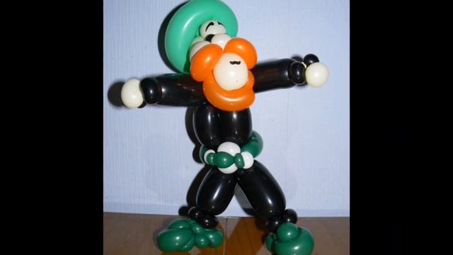 Белоснежка и 7 гномов фигурки из воздушных шариков смотреть онлайн