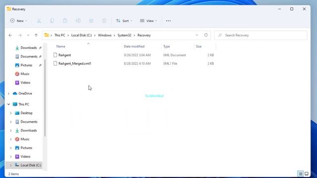 How to Fix "The Windows RE Image Was Not Found Error" using Reagentc.exe