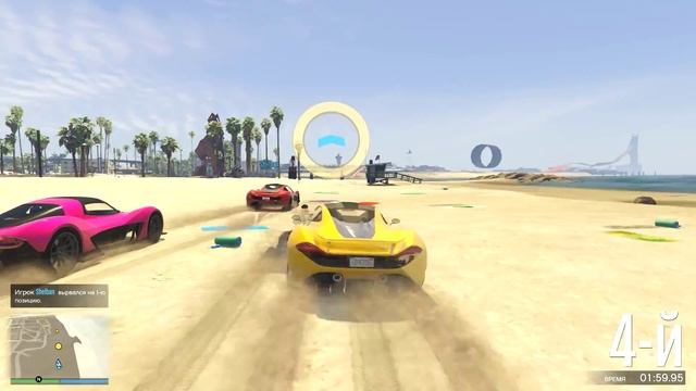 ДРИФТ НА ЛАМБЕ ПО ЛЬДУ! САМЫЕ УГАРНЫЕ ГОНКИ !! МНОГО УГАРА И ПОЗИТИВА НА ВЕСЬ ДЕНЬ В GTA 5 ONLINE смотреть онлайн