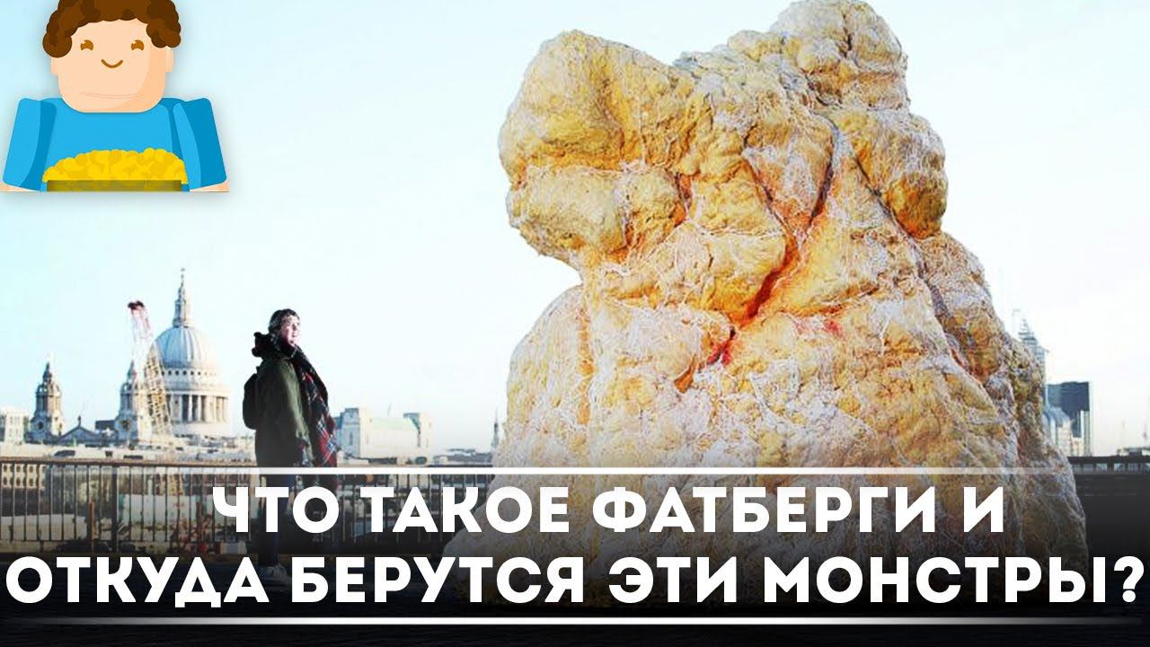 Что такое ФАТБЕРГИ и откуда берутся эти МОНСТРЫ? [Plushkin]