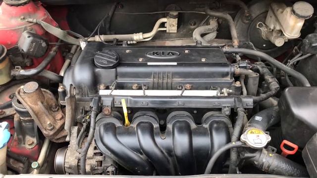 Работа двигателя ДВС киа рио III Kia Rio 3 смотреть онлайн