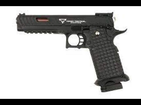 Обзор страйкбольного пистолета Hi-Capa 5.1 производителя E&C смотреть онлайн