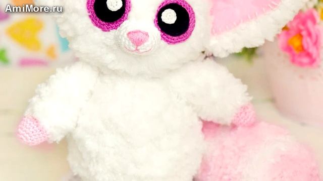 Амигуруми: схема Лисички Памми. Игрушки вязаные крючком. Free crochet patterns. смотреть онлайн