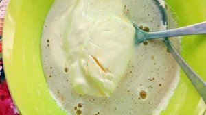 Манник с яблоками