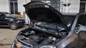 Газовые упоры капота Шевроле Орландо