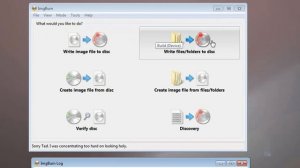 Using ImgBurn to burn DVDs and BluRay discs
