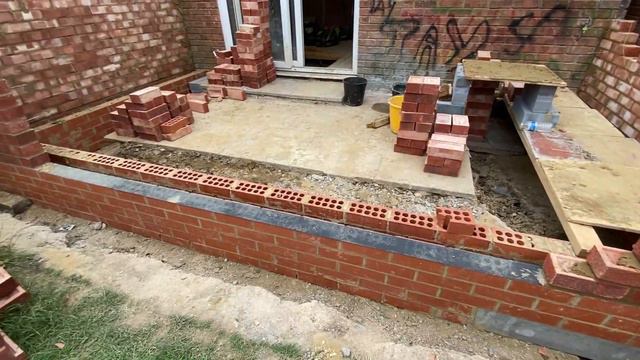 Building a House Extension Part 4 - THE EXTERNAL WALLS - Housing Market