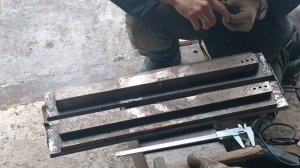 Сверлильно-фрезерный станок своими руками продолжаю делать горизонтальные напровляющие