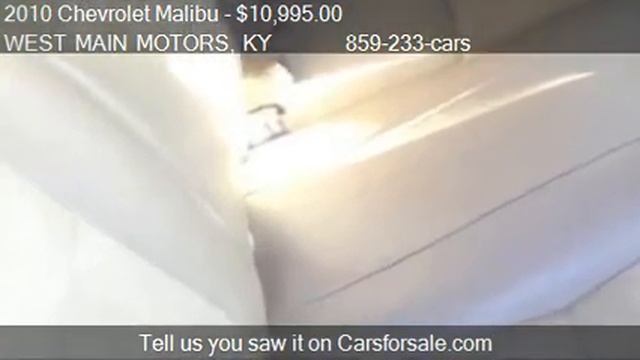 2010 Chevrolet Malibu 2LT - for sale in Lexington, KY 40508 смотреть онлайн