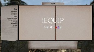 SKYRIM Mod (Quick Look) : iEquip