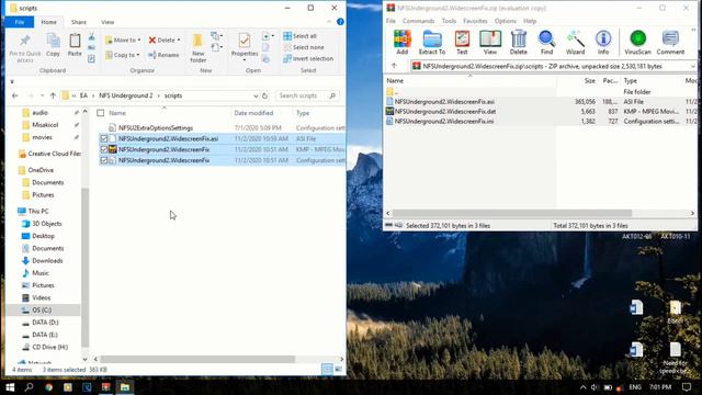 How to fix widescreen for NFS Underground 2 | Very Easy