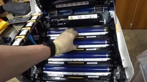 #164 Xerox Phaser 7100 - ЗАМЕНИТЕ СБОРНИК ОТРАБОТАННОГО ТОНЕРА | Чистка отработки