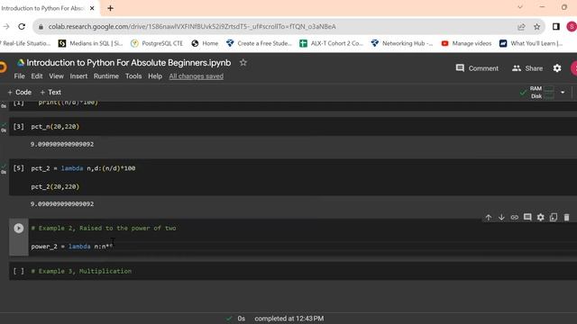 Python Lambda Function| Python For Absolute Beginners