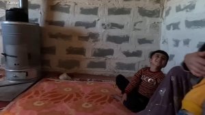 Evil man:👹💔🤰 trying to enter the house of the first wife, nomadic man with two wives