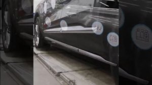 Hyundai Santa Fe & выдвижные пороги ATS