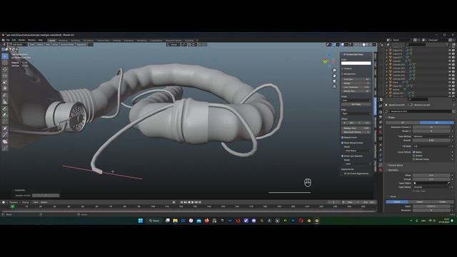 Creating a Military Gas Mask in Blender. Step-by-Step Tutorial. Part#05 смотреть онлайн