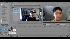 Как сделать эффект выплывающей картинки в Sony Vegas Pro