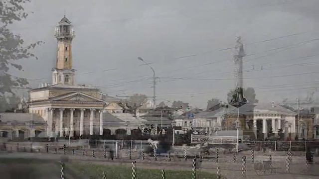 Серия "Кострома 100 лет назад": Сусанинская площадь. Возвращение