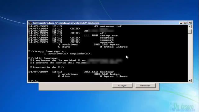 Falta Bootmgr como recuperarlo si no hay exito Reinstalar Windows 7 Vista смотреть онлайн