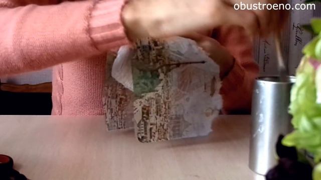 Цветы из органзы. Декоративный шар для штор.
