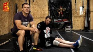 Как не потерять форму с травмой ноги. Круговые тренировки бойца ММА Илья Щеглов. ACB.