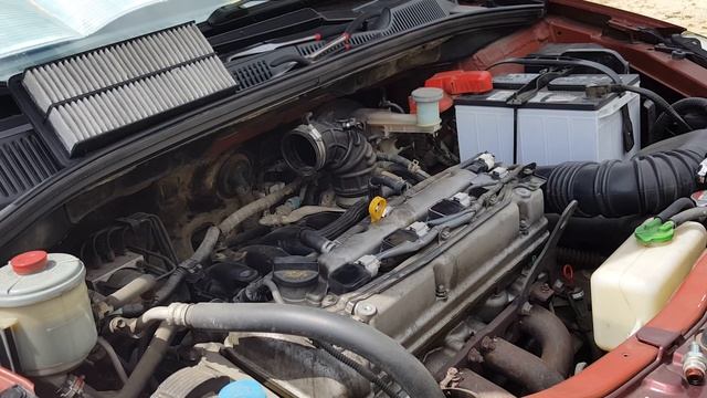 How to change a PCV on a 2008 Suzuki SX4 смотреть онлайн