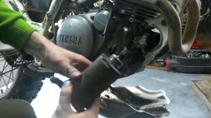 Замена стартера Yamaha Serow 225