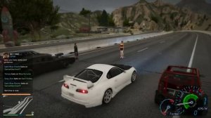 GTA 5|CARRERAS ILEGALES - TOYOTA SUPRA "FAST FURIOUS" |GamerMachineWorld