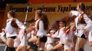 Дикие танцы на всеукраинском фестивале в Сватово.Луганской области