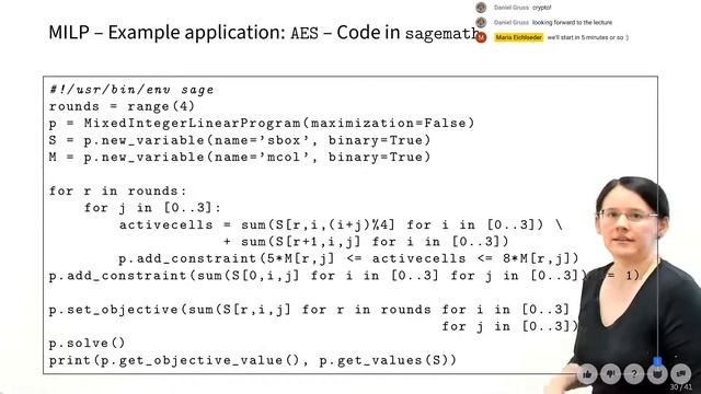 Cryptanalysis - L6 Differential Cryptanalysis
