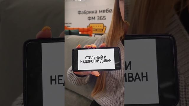 Стильные и недорогие диваны от фабрики мебели ФМ 365