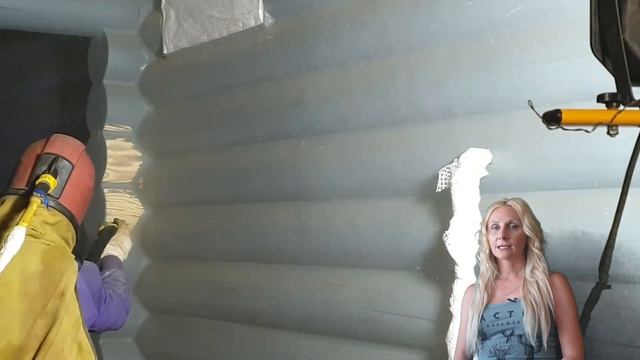 Шлифовка деревянного дома. Дом как новый! С сохранением теплого шва на срубе. В ДЕТАЛЯХ!